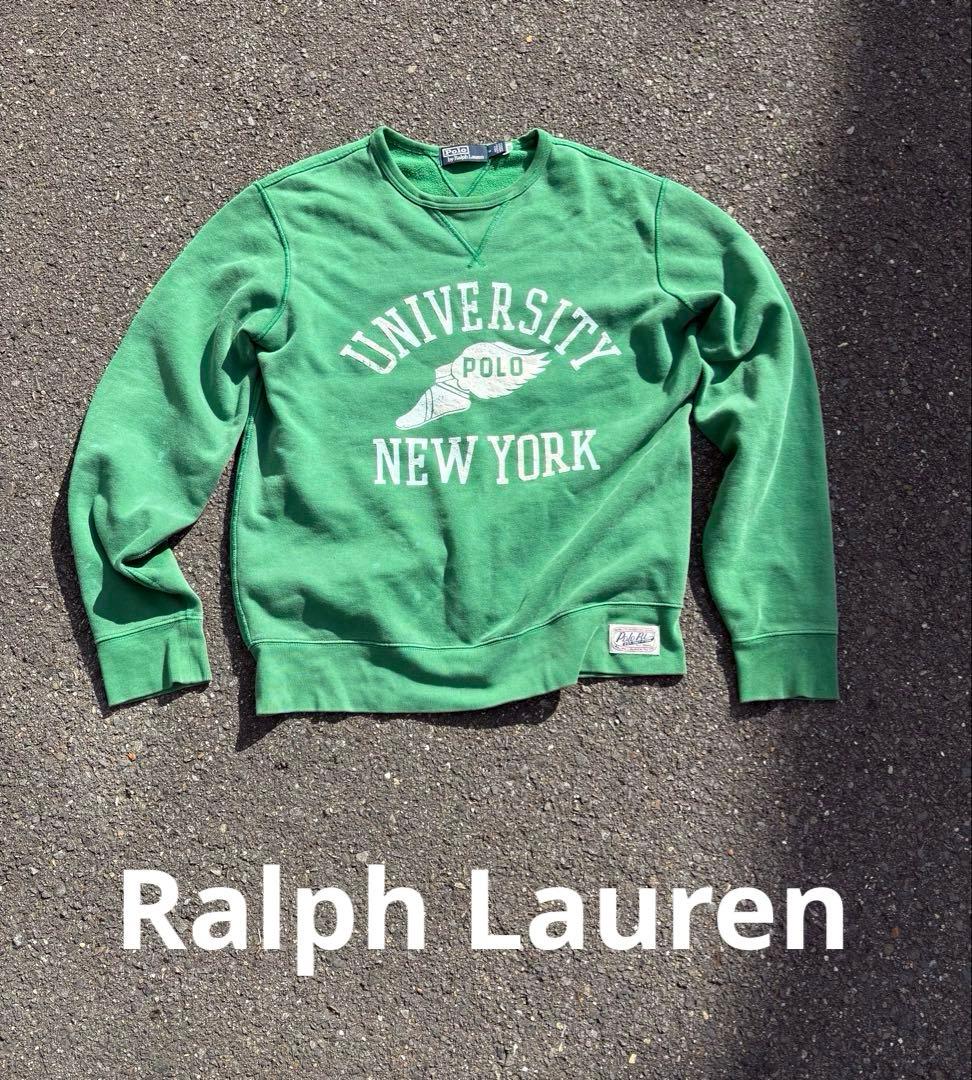 Polo by Ralph Lauren グリーンスウェット Mサイズ