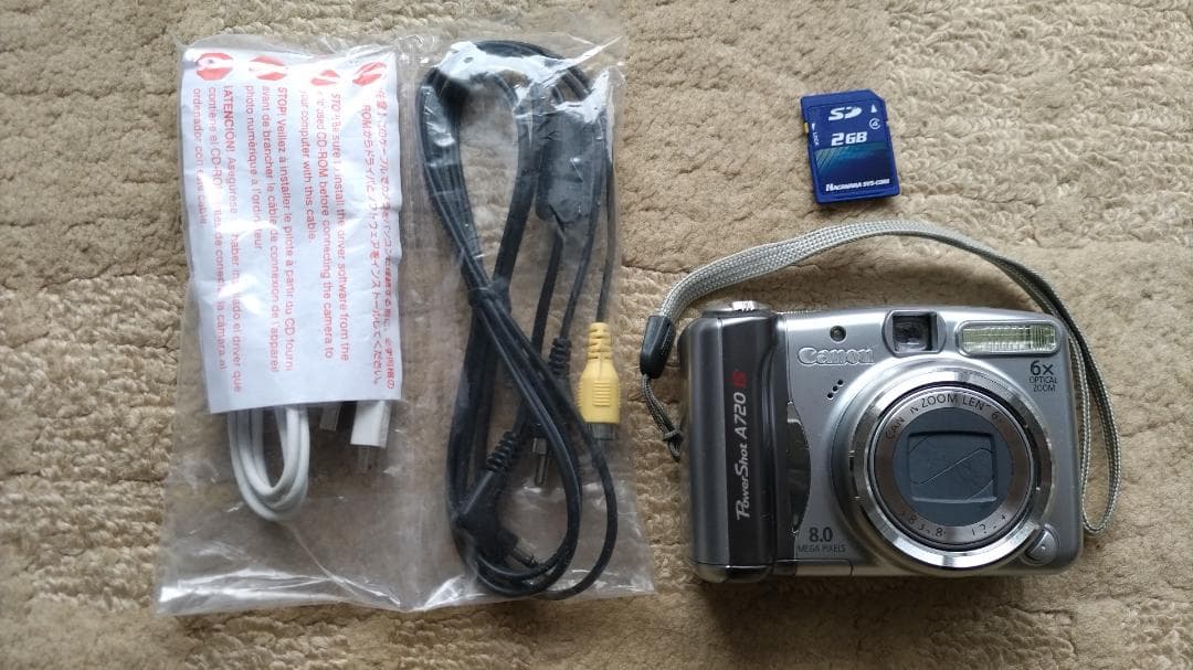 Canon PowerShot A720 IS　【動作確認済】