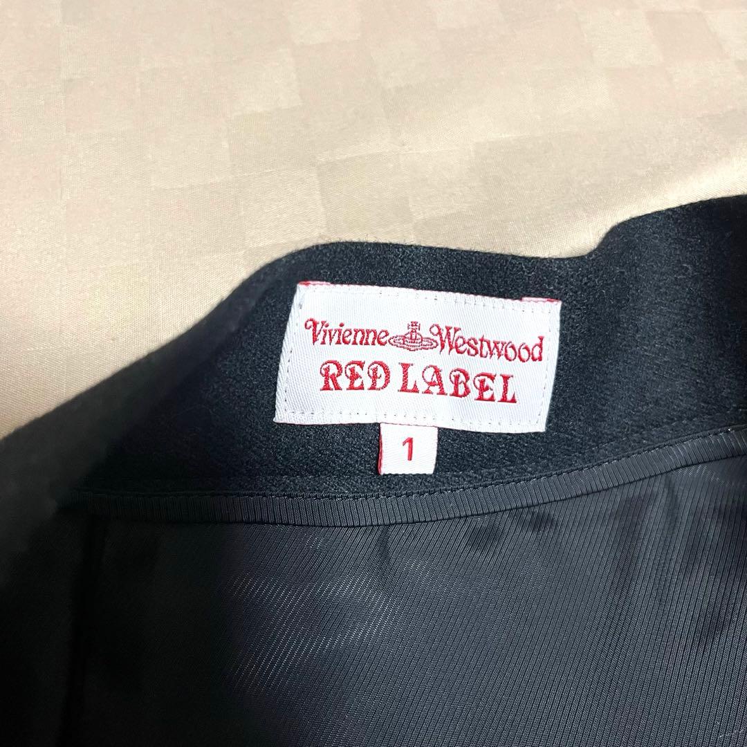 美品 vivienne westwood ラップスカート 黒 オーブ サイズ1