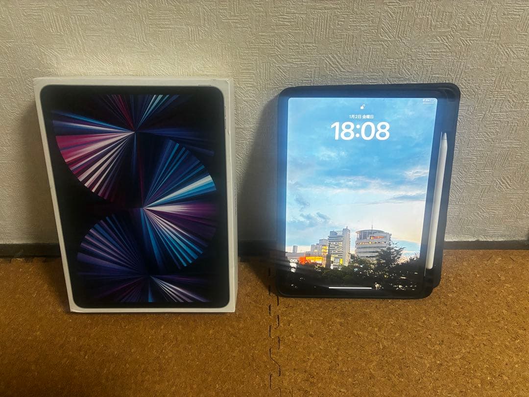 iPad Pro 11インチ シルバー Apple Pencil付き