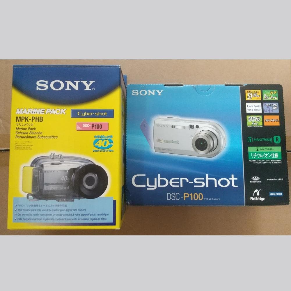 Sony Cyber-shot DSC-P100 ソニーデジタルカメラ