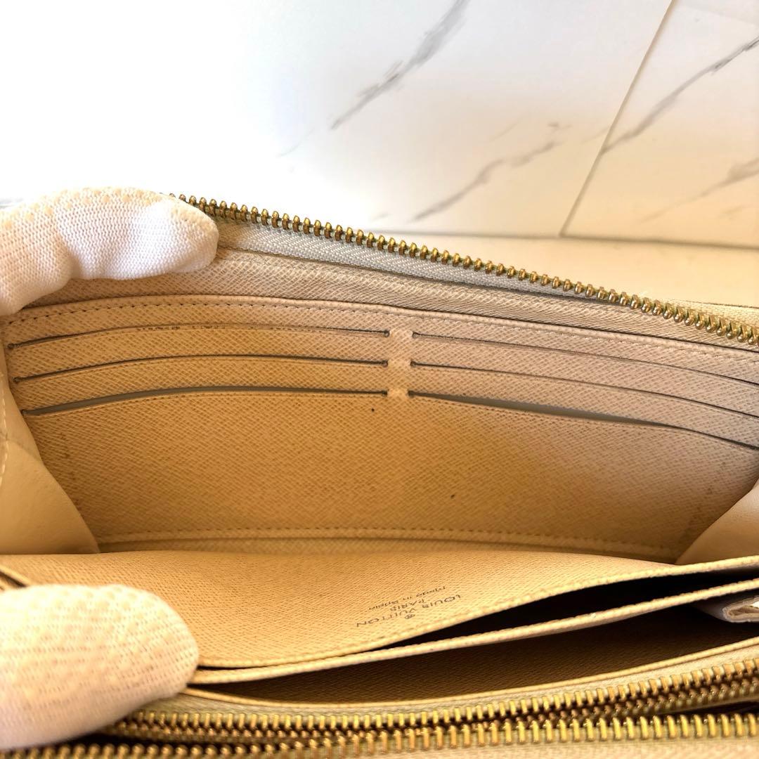 ルイヴィトン☆ジッピーウォレット ダミエアズールN60019