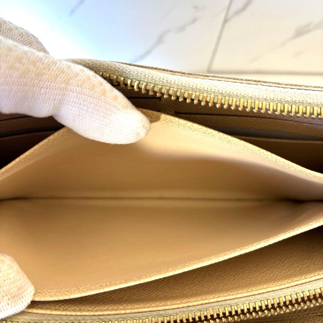 ルイヴィトン☆ジッピーウォレット ダミエアズールN60019