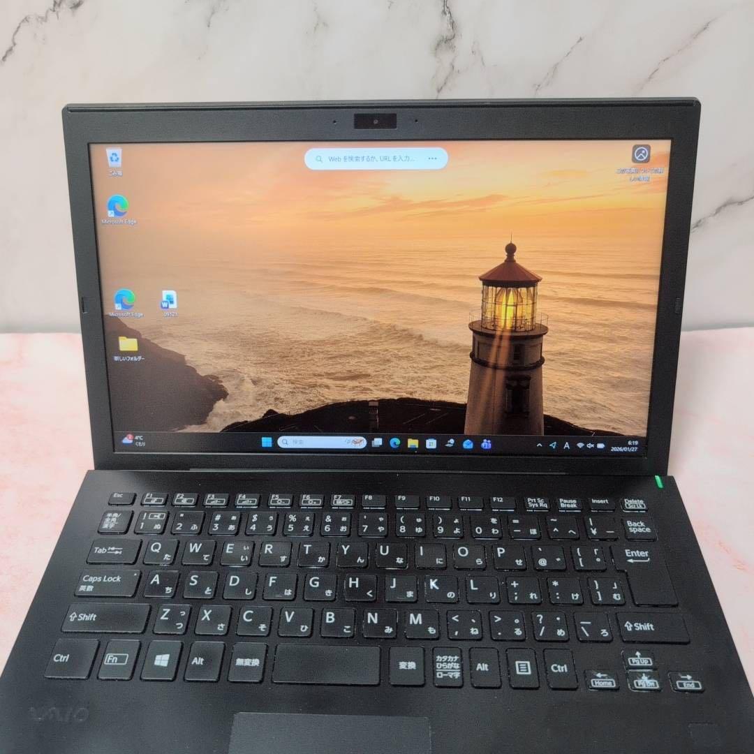 第8世代i5 VAIO Pro PG 8GB 高速SSD Windows11