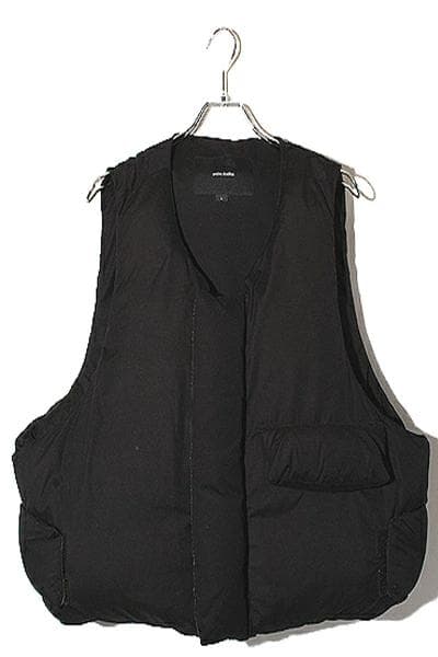 entire studio PILLOWVEST ダウンベスト L