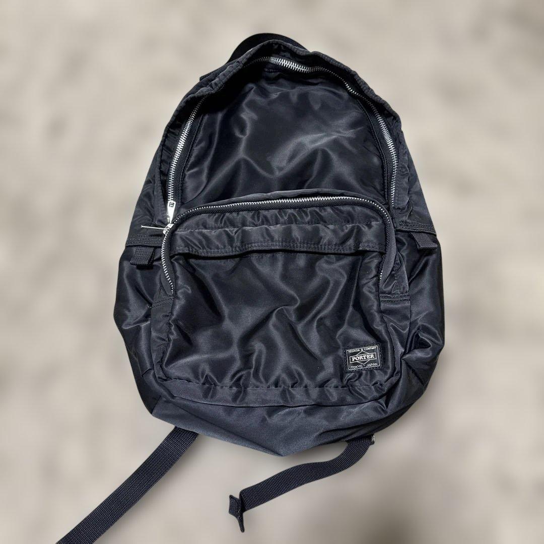【美品】Porter tanker バックパック リュック　黒