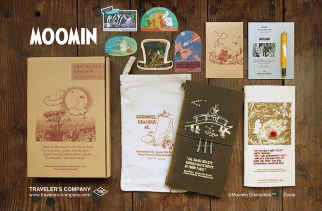 ⭐︎送料込 トラベラーズノート 限定セット MOOMIN ムーミン一家