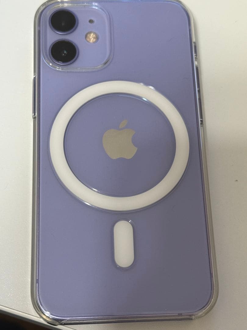 iPhone 12 mini パープル 128GB MagSafeケース込み