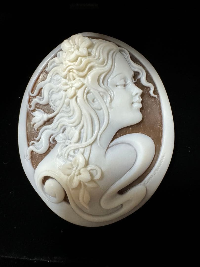 【期間限定値下げ】シェルカメオ ルース MARBLE KOGEI マーブル