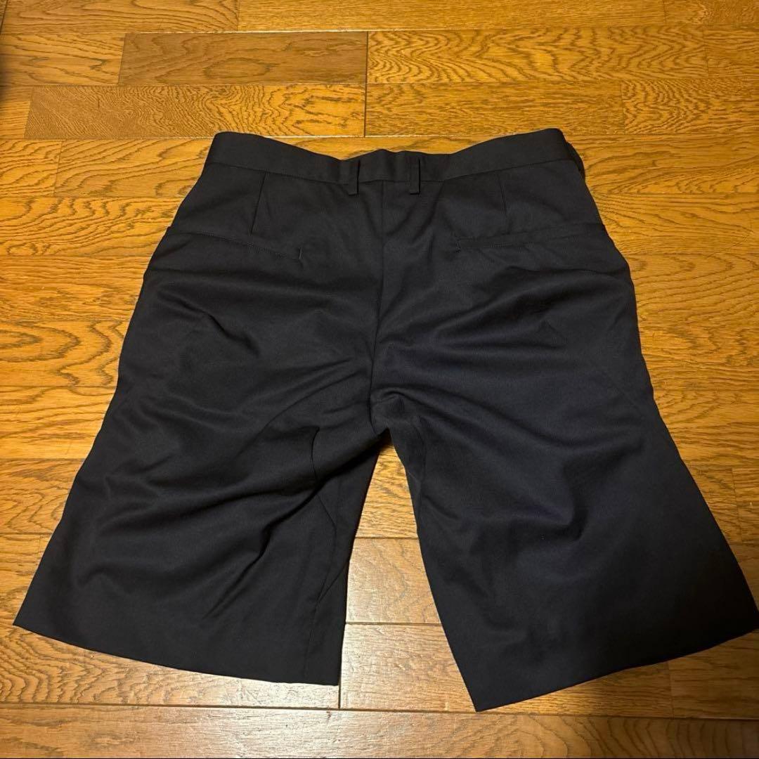 パンツ a machine navy shorts 24ss