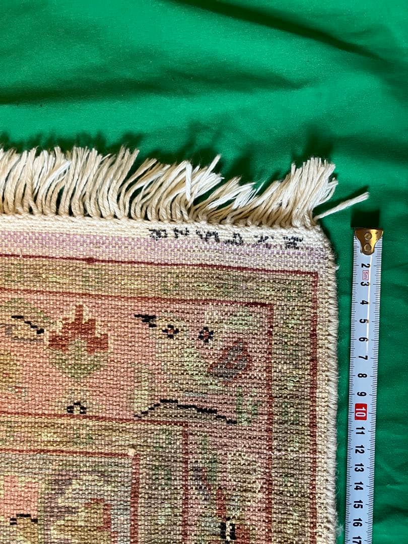 ペルシャ絨毯 ウール 125cm×77cm