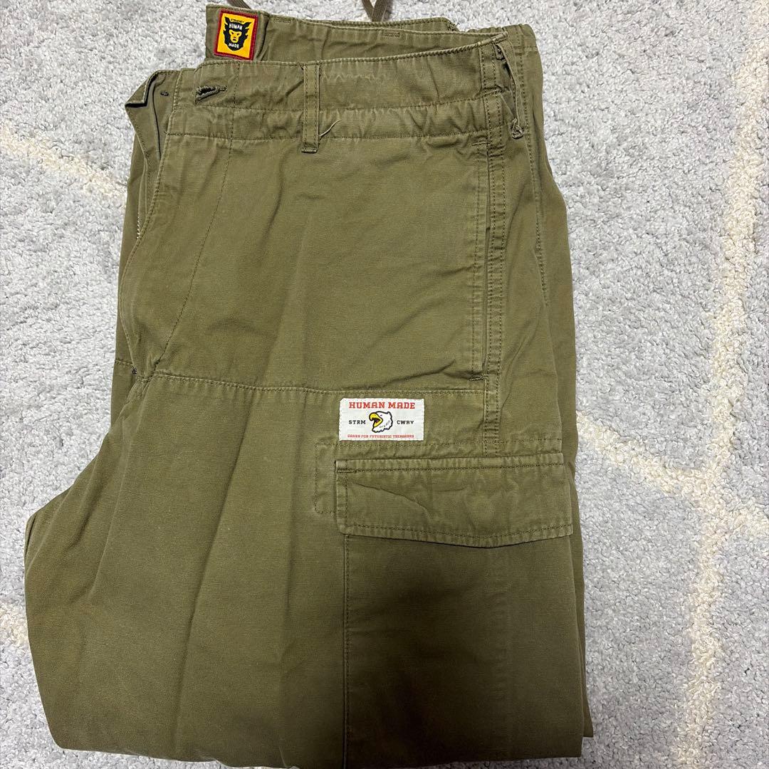 HUMAN MADE カーゴ M オリーブ