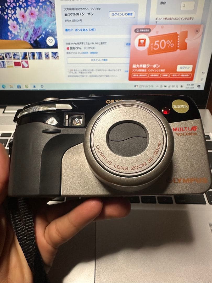 OLYMPUS ZOOM 105 コンパクトフィルムカメラ