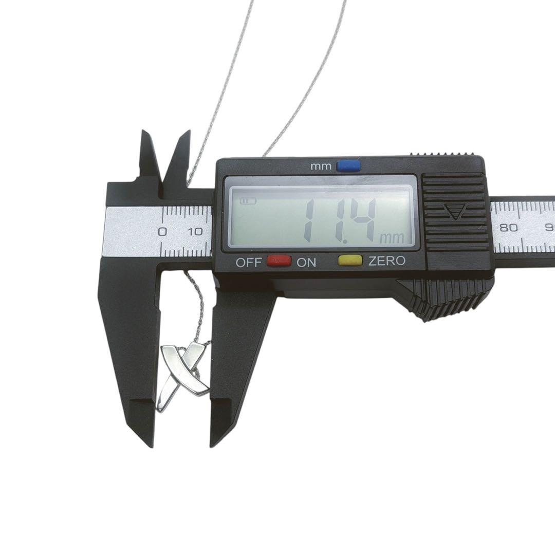 美品◎ ティファニー パロマピカソ キスクロス ネックレス シルバー925