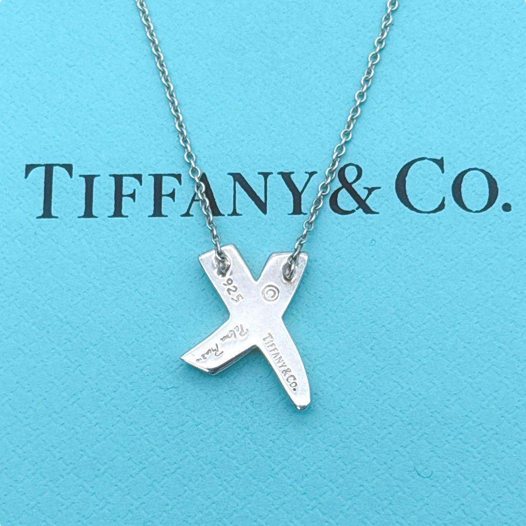 美品◎ ティファニー パロマピカソ キスクロス ネックレス シルバー925