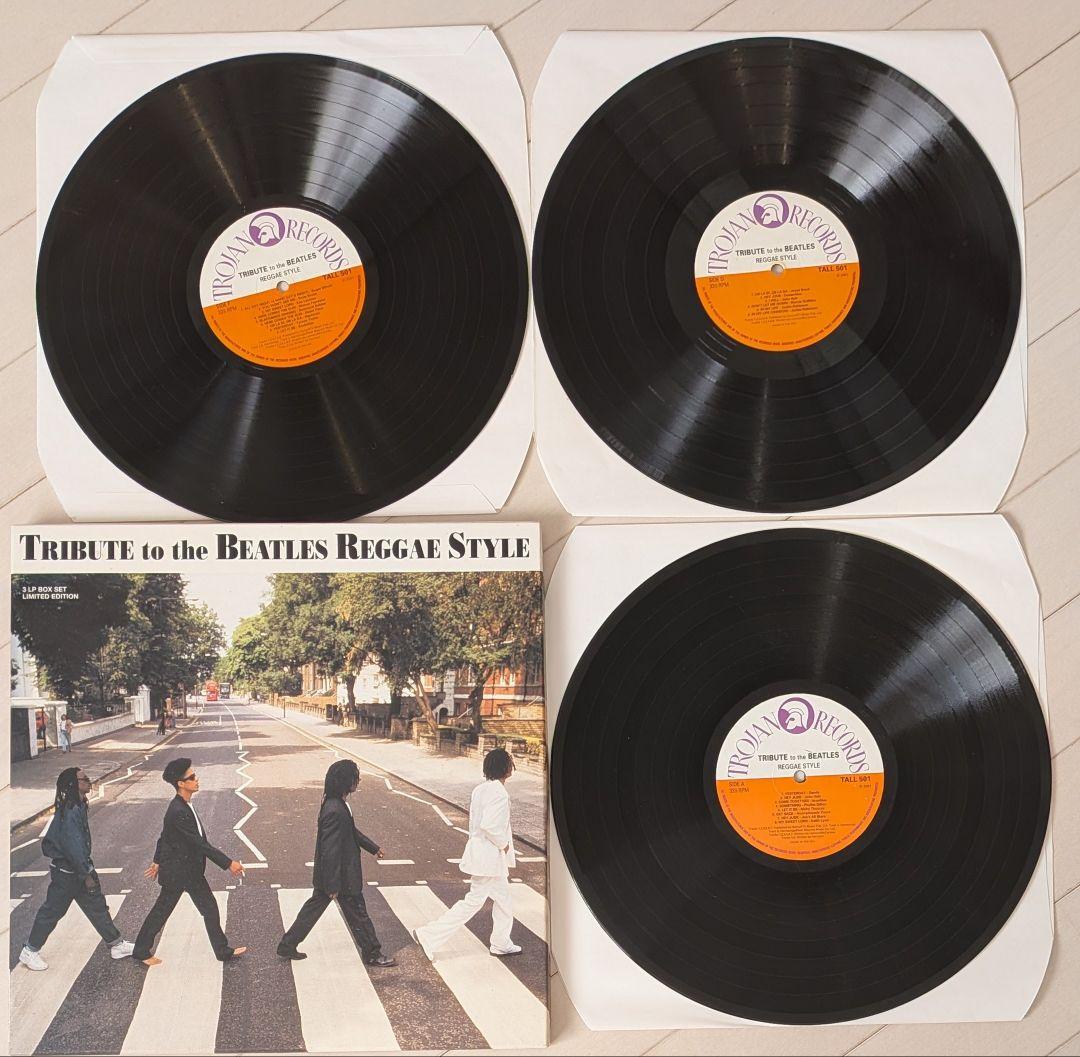 洋楽 TRIBUTE to the BEATLES REGGAE STYLE 3LP