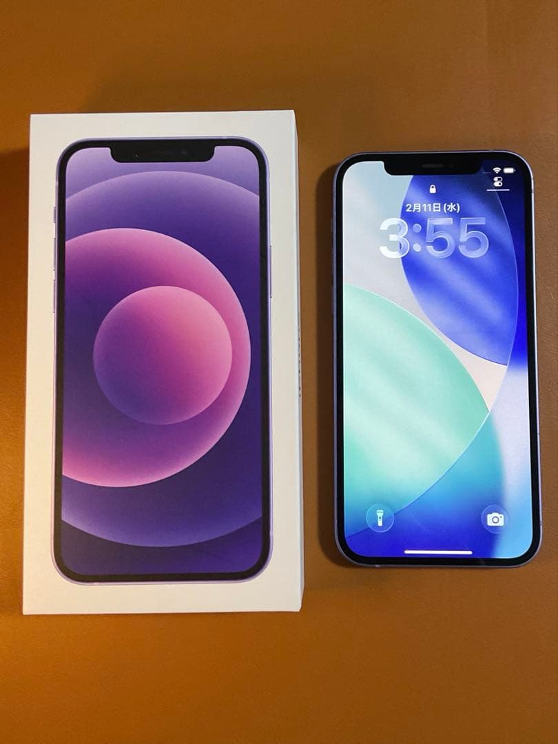 SIMフリー iPhone 12 128GB SIMフリー パープル
