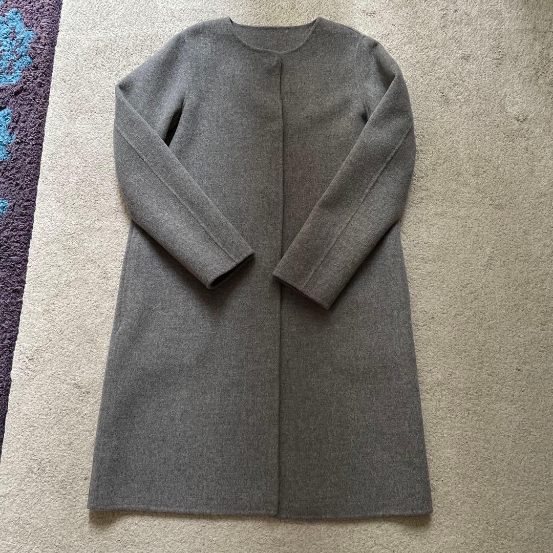 バーニーズニューヨーク　ノーカラーコート　サイズ38