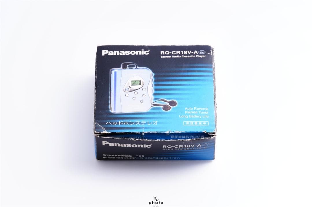 Panasonic FM/AM カセットプレーヤー RQ-CR18V-A