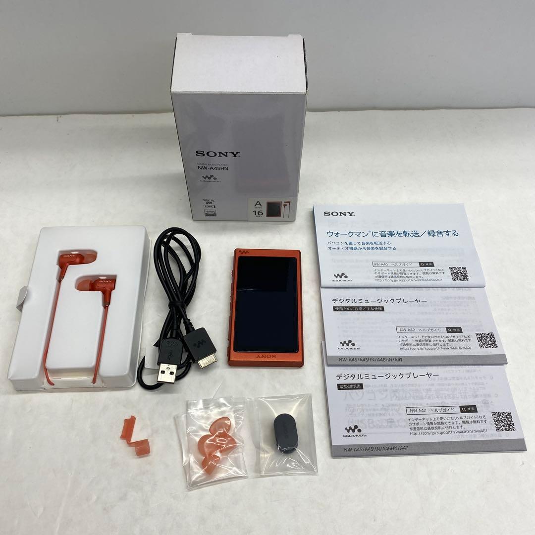 52●SONY ウォークマン NW-A45HN RI1006-2