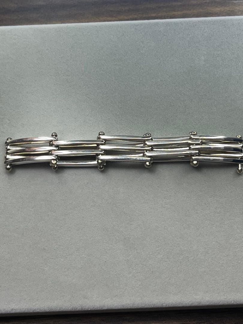 ヴィンテージブレスレット！希少ゲートリンク型。