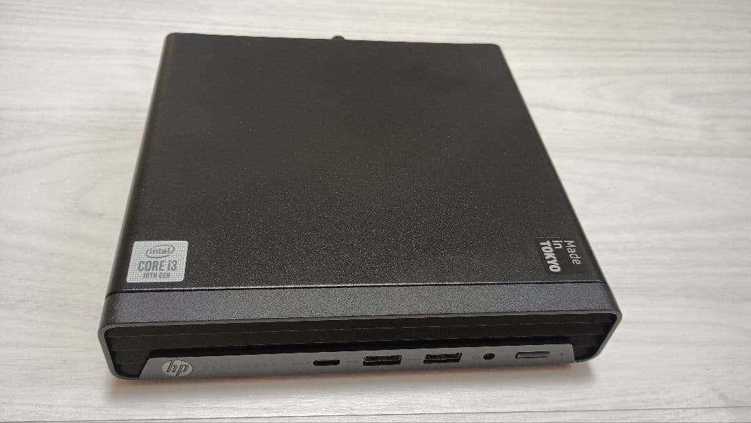 ミニPC HP EliteDesk 800 G6 Mini i3-10100T 16GB