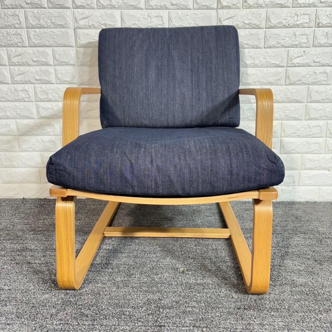 無印良品 リビングでもダイニングでもつかえるソファチェア 椅子 チェア C083