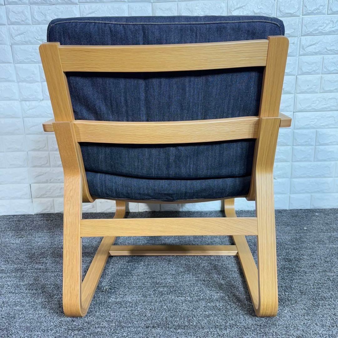 無印良品 リビングでもダイニングでもつかえるソファチェア 椅子 チェア C083