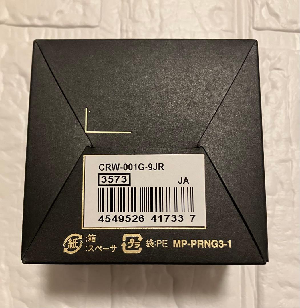 CASIO カシオ リングウォッチ CRW-001G-9JR ゴールド 新品