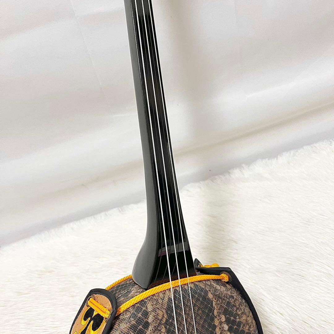 【ウィッスキー様】沖縄三線 人工皮 本体＋ケース＋教本付