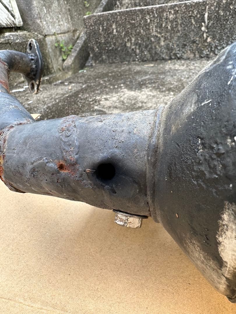 ライブ　DIO ZX ZERO デューク　マフラー　チャンバー