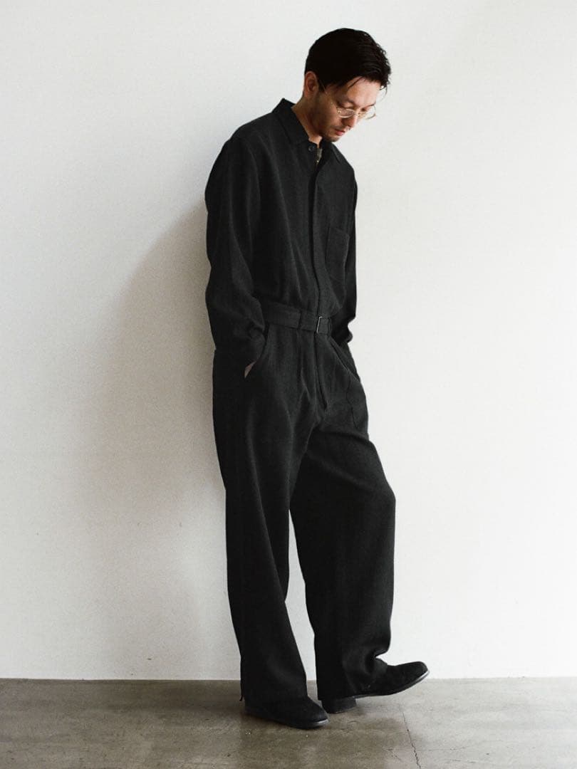 パンツ LIDNM Felted Wool Utility Overall