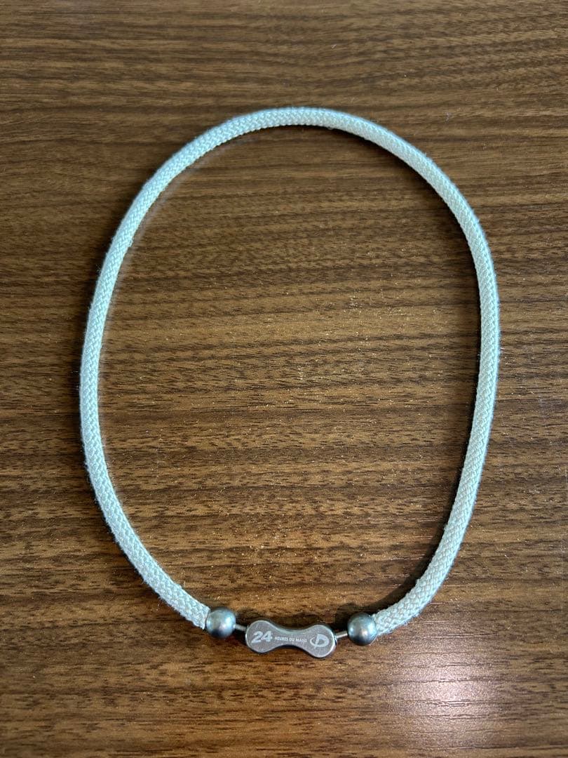 ファイテン　ネックレス　ルマン　24 ホワイト　白　激レア