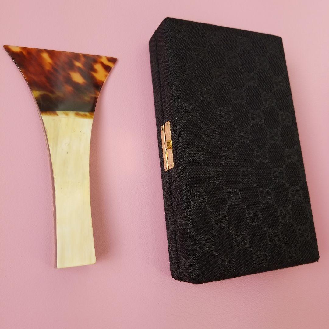 希少レア　津軽三味線撥　べっこう　水牛製品　ケース付き