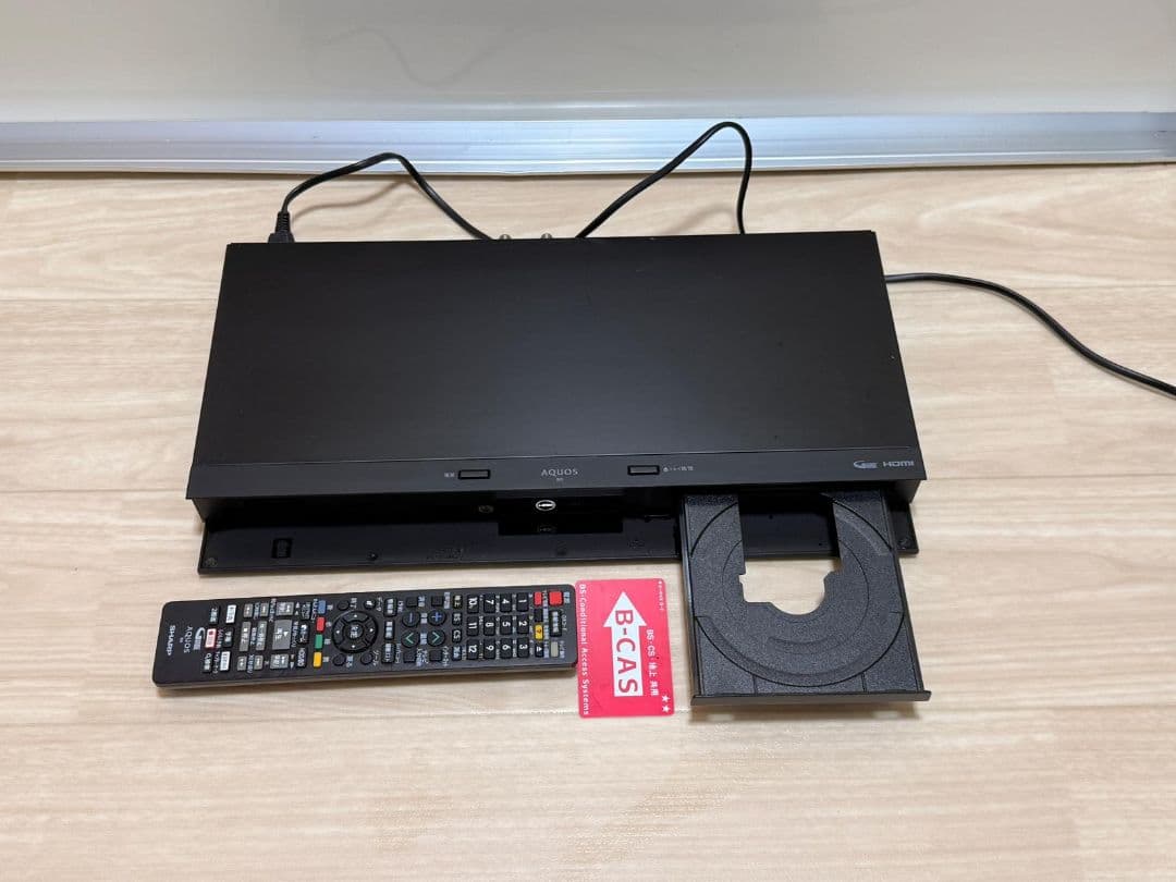 (2) SHARP ブルーレイディスクレコーダー2B-C05DW1 2021年製