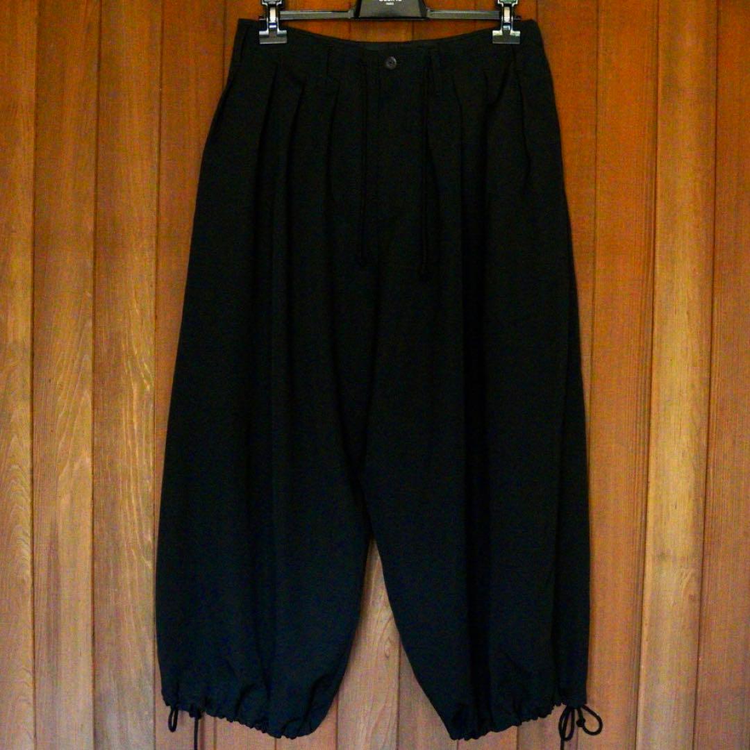 ヨウジヤマモト ウールギャバジン バルーンパンツ