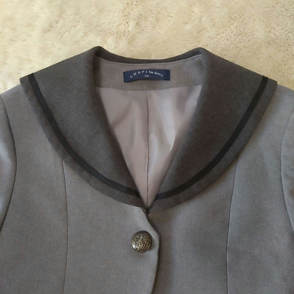 ショパン CHOPIN deux セーラー襟フォーマルセット 卒服 150cm