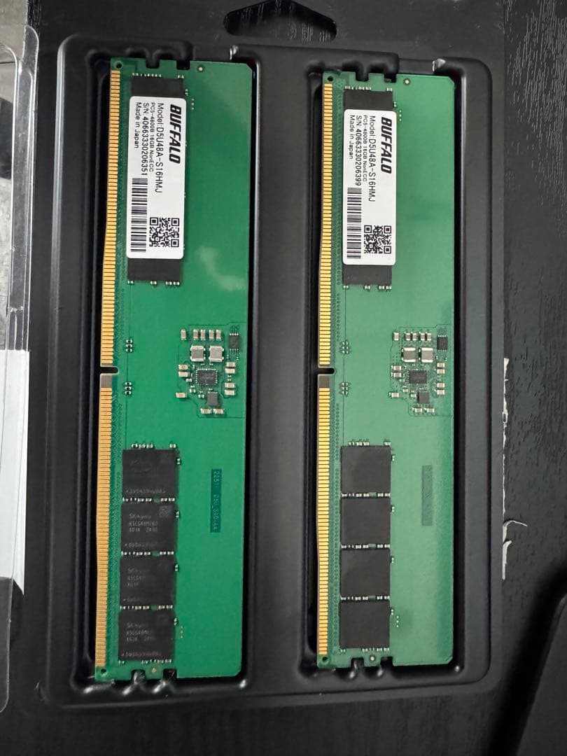 メモリー BUFFALO DDR5 32GB