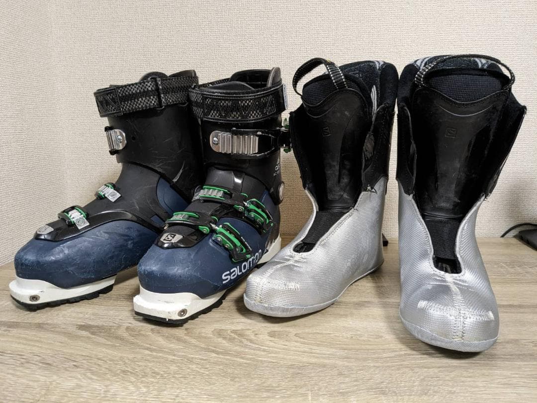 サロモンバックカントリースキーブーツ 27㎝ QST Access 80 メンズ