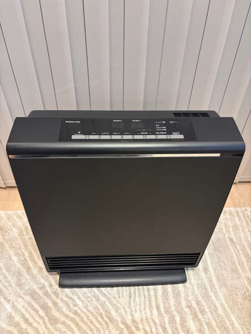 cooさま⭐︎大阪ガス　リンナイ 製ガスファンヒーター rcーa4001np 美品
