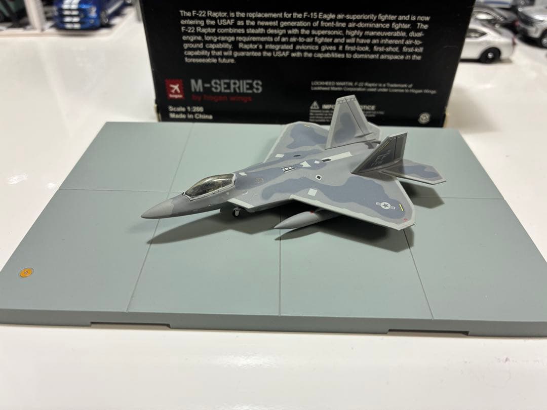 ホーガン1/200 F-22A アメリカ空軍 第27戦闘航空団 No.6030
