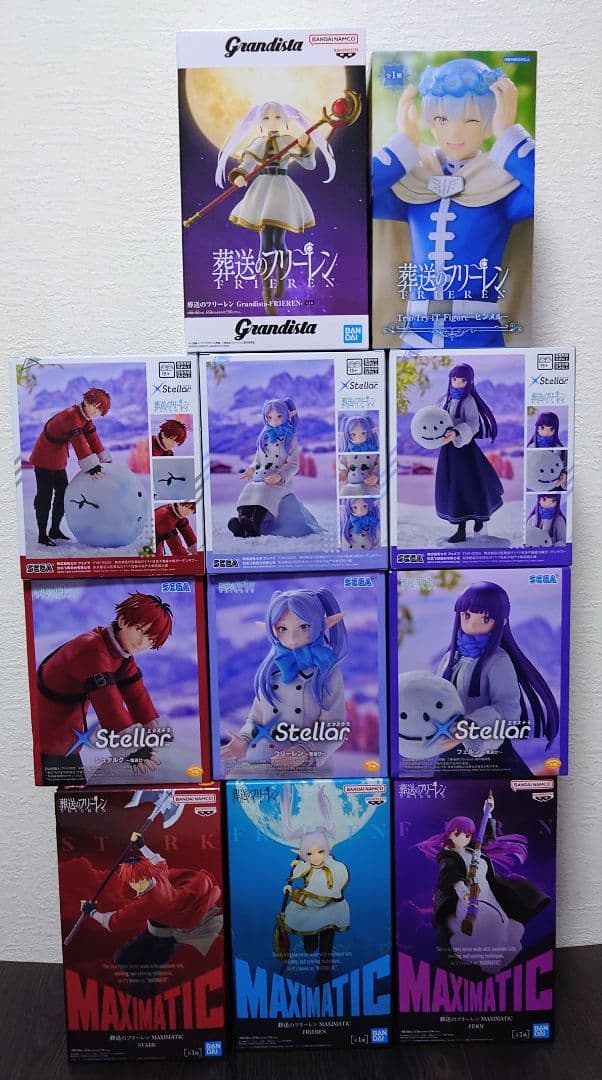 【11点セット】葬送のフリーレンプライズフィギュア８種11点セット