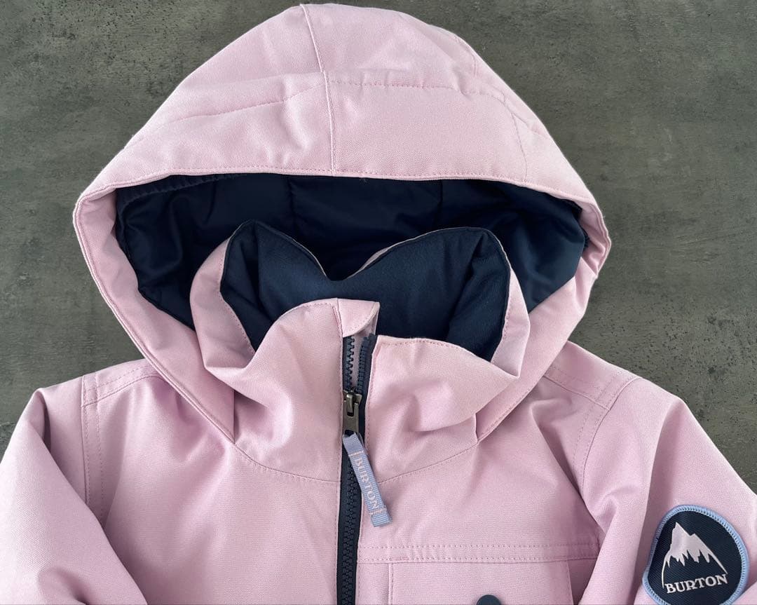 BURTON バートン ガールズ フード付きスキーウェア 130cm