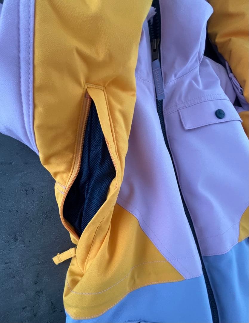 BURTON バートン ガールズ フード付きスキーウェア 130cm