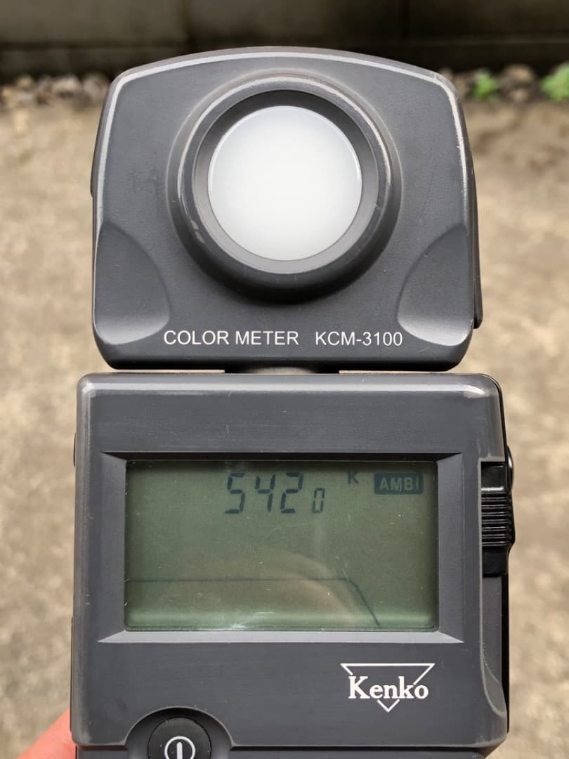 Kenko カラーメーター KCM-3100 ケースと説明書付き