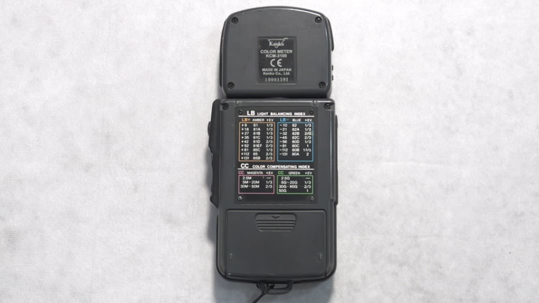 Kenko カラーメーター KCM-3100 ケースと説明書付き