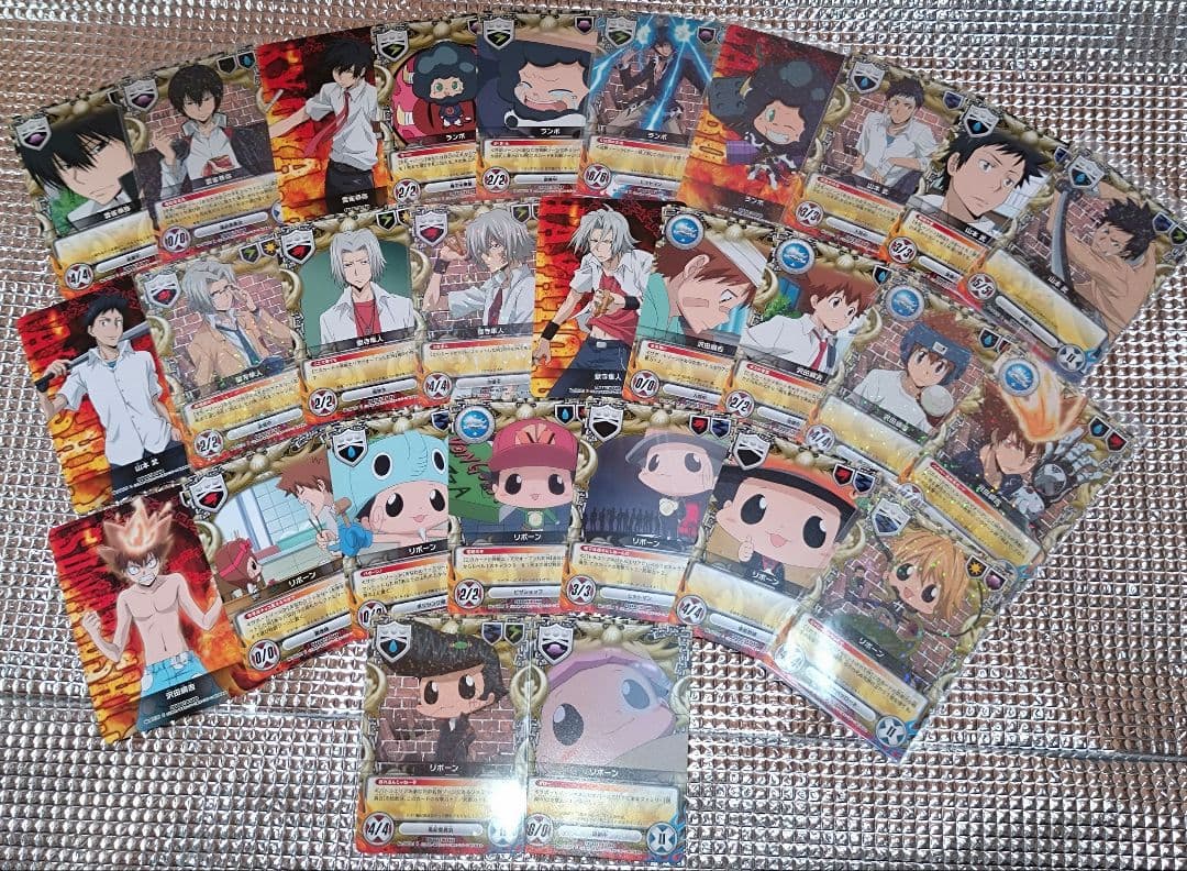 家庭教師ヒットマンREBORN! リボーン CCG1弾 UR SR R Cコンプ