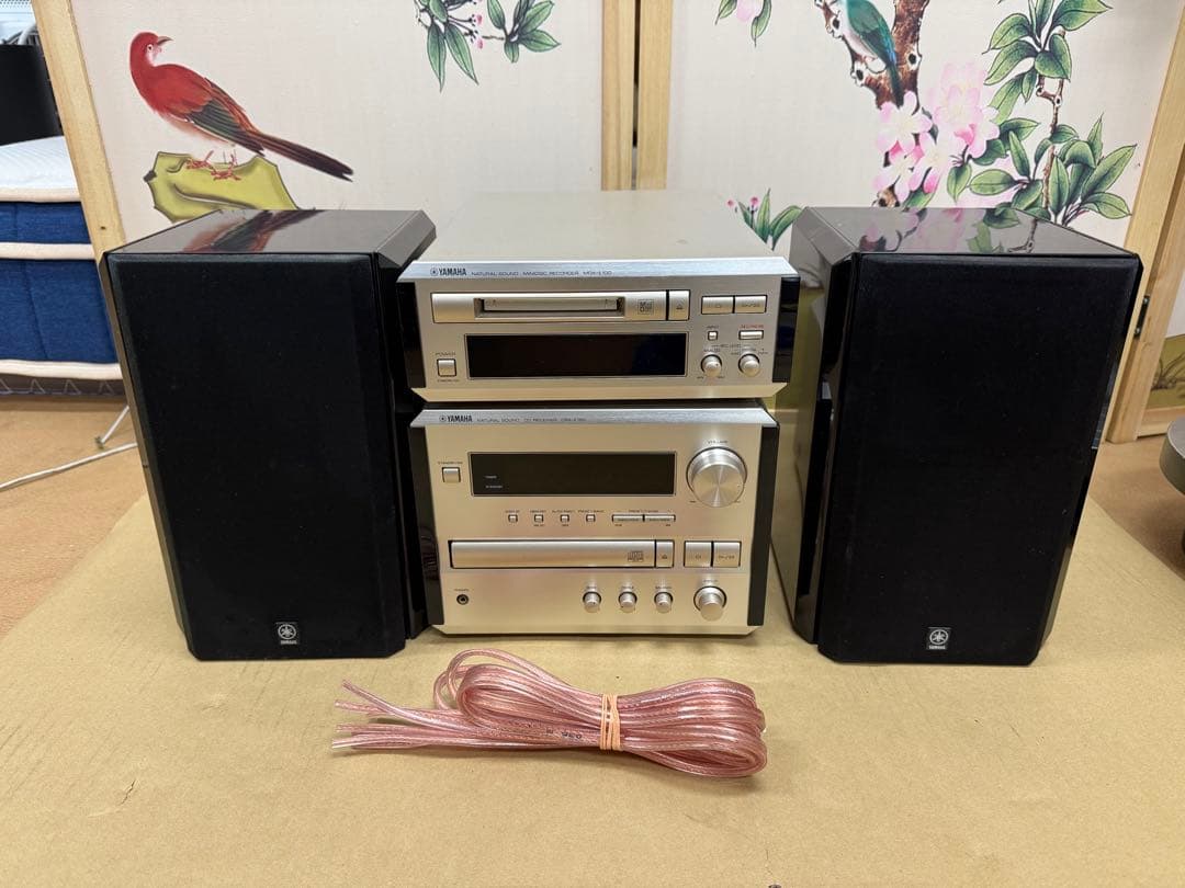 MDX-E100（MDレコーダー）＋ CRX-E150（CDレシーバー）セット