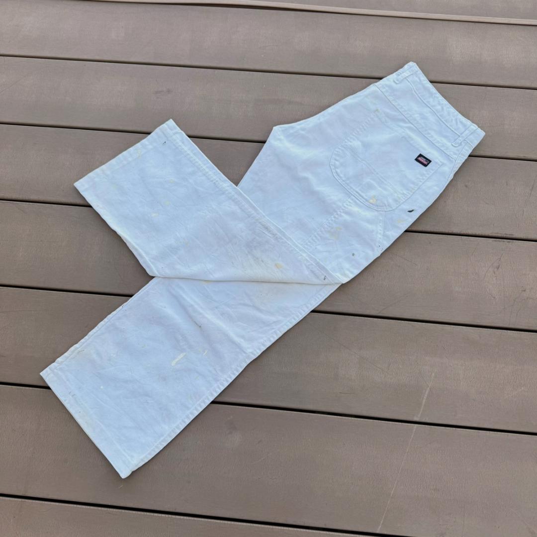 Dickies ペイント エイジング バイカー ストリート 古着 ディッキーズ