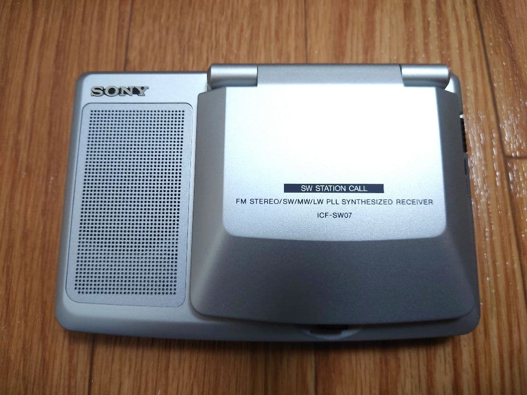 SONY ICF-SW07 PLLシンセサイザーラジオ